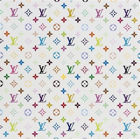 louis vuitton white monogram multicolore|rainbow lv pattern.